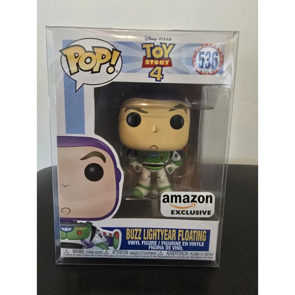 Funko Pop Pixar - Buzz Lightyear - Amazon (Exclusive) #536 w/protective cover